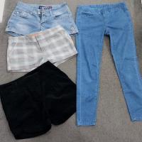Lady's brandnew short and long jeans = 4 pieces = only $19.95