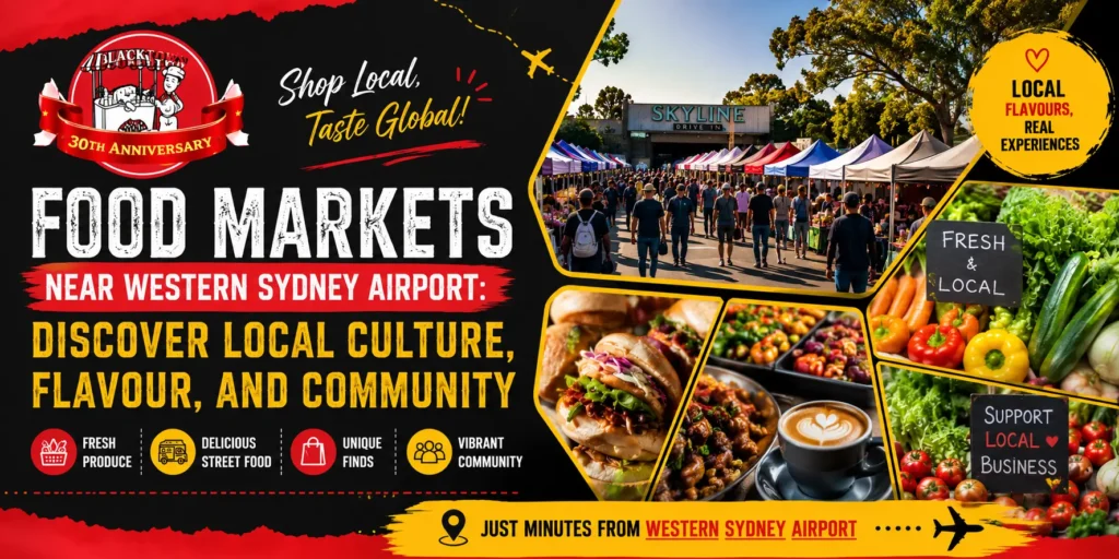 Food Markets Near Western Sydney Airport: Discover Local Culture, Flavour, and Community