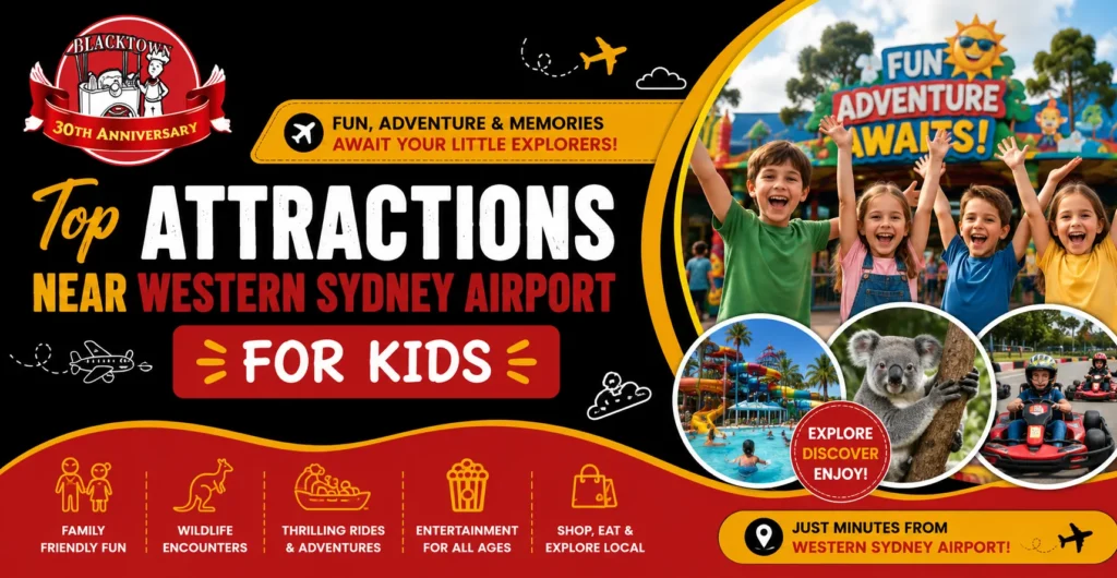 Top Attractions Near Western Sydney Airport for Kids