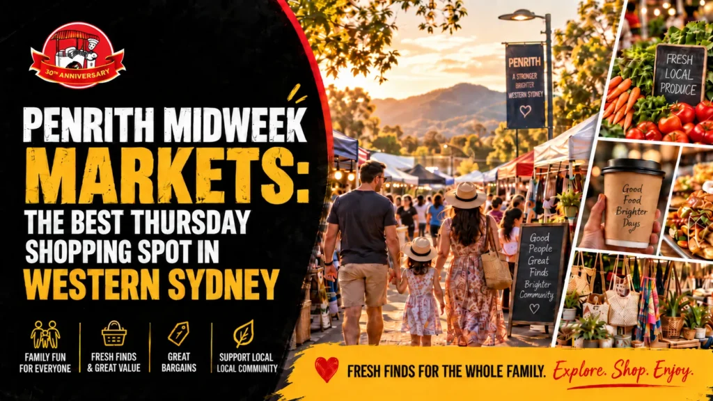 Penrith Midweek Markets: The Best Thursday Shopping Spot in Western Sydney