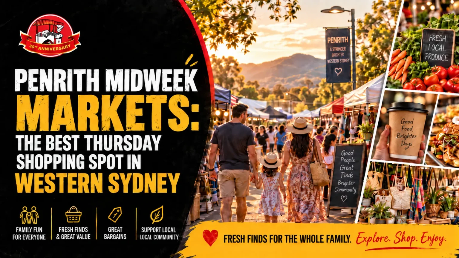 Penrith Midweek Markets The Best Thursday Shopping Spot in Western Sydney